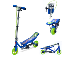 Space Scooter Junior X360 Blue 6+ Years Old